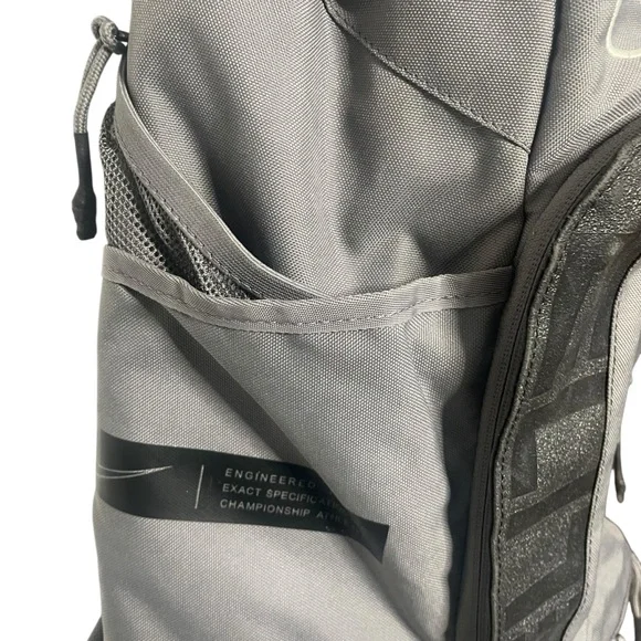 Nike Gray and Orange EYBL Elite Hoops Athletic Backpack - Picture 3 of 13